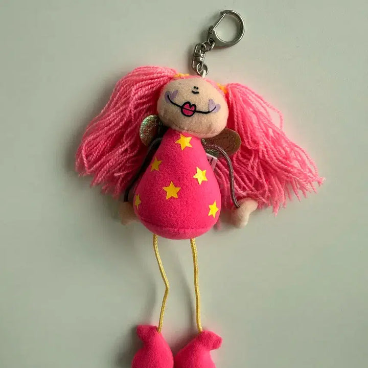 [BUNJANG] Happy Enco Doll Keyring (Vintage) / [고전]해피엔코 인형 키링