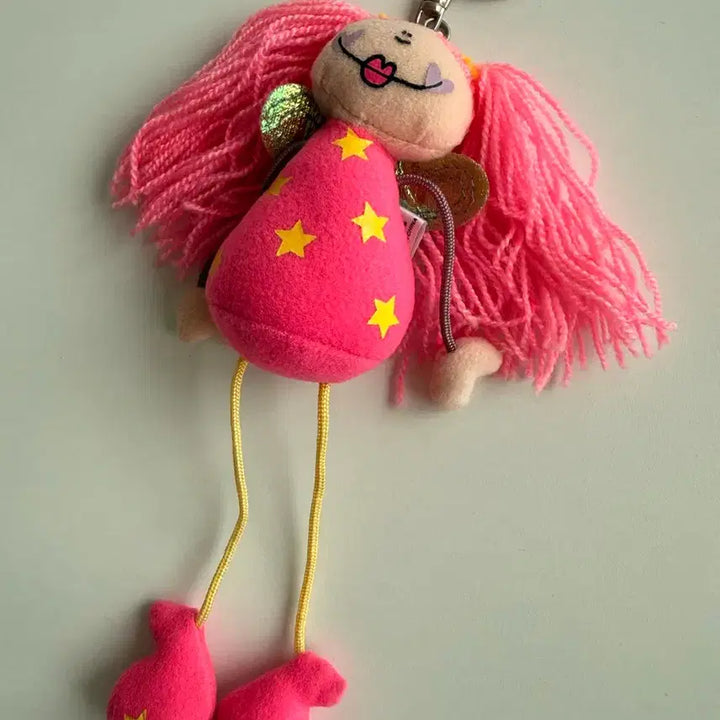[BUNJANG] Happy Enco Doll Keyring (Vintage) / [고전]해피엔코 인형 키링