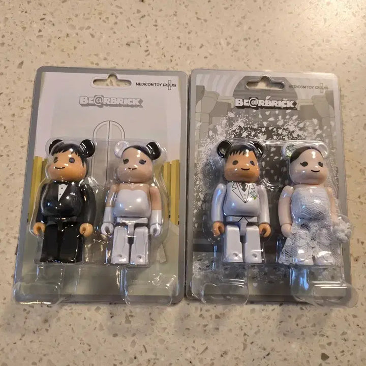 [BUNJANG] Bearbrick Wedding Set 2 Types Sealed / 베어브릭 웨딩 2종 미개봉 새상품