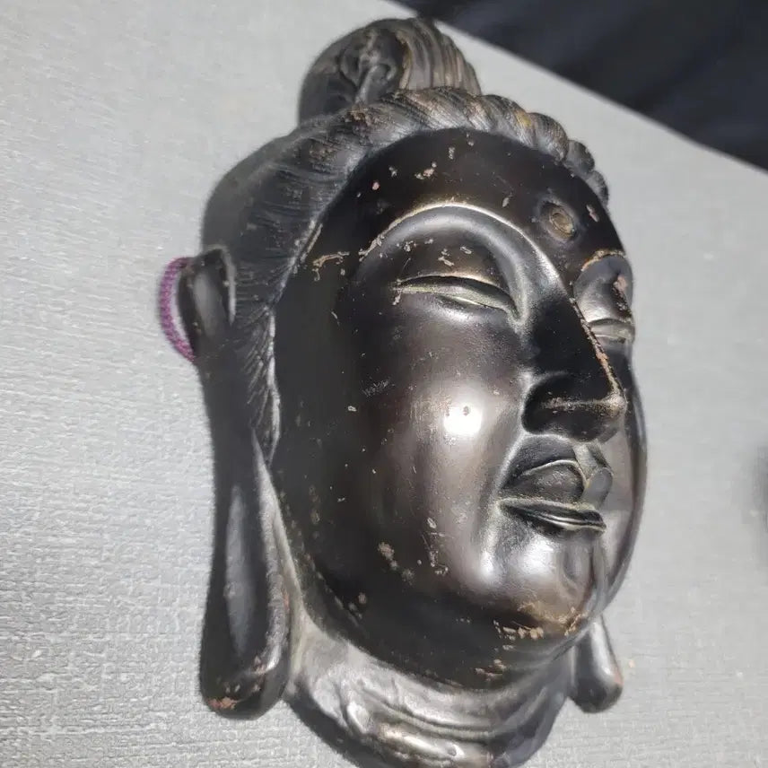 [BUNJANG] Cast Iron Buddha Head / 불두 주물
