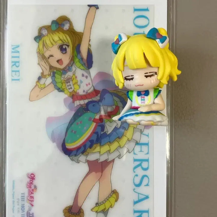 [BUNJANG] PriPara Mirei/Mirei Parukuru Shoulder Bump Gacha &amp; 1st Week Benefit Clear Sheet / 스타파라 어깨쿵 가챠&amp;1주차 특전 클리어 시트 미래 미레이 프리파라 카츠파라 굿즈