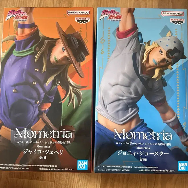 [BUNJANG] Mometria Gyro &amp; Johnny Figure Bundle Set (Sealed) / 미개봉/일괄)죠죠의기묘한모험 모메트리아 Mometria 자이로+죠니 피규어