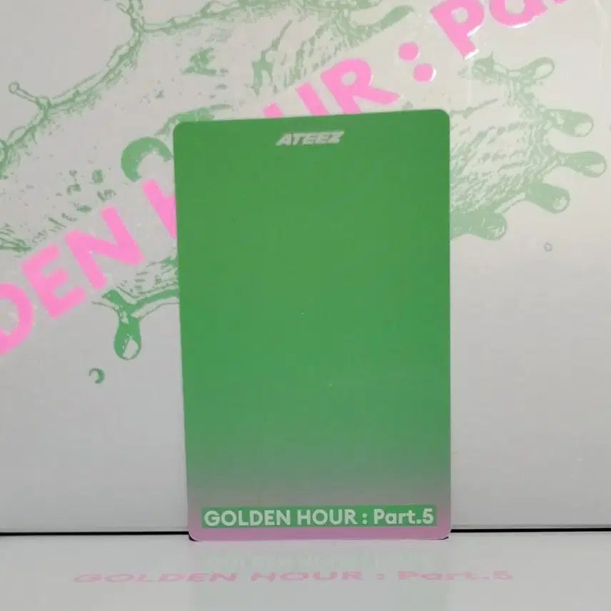[BUNJANG] ATEEZ Hongjoong TOKTOQ Lucky Draw Photocard / 에이티즈 니가 내별이다 홍중 - 톡큐 특전