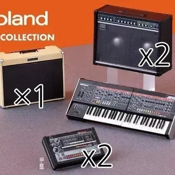 [BUNJANG] Roland Bandai Mini Band Gacha Bundle Set / 롤랜드 반다이 미니 밴드 가챠 양도