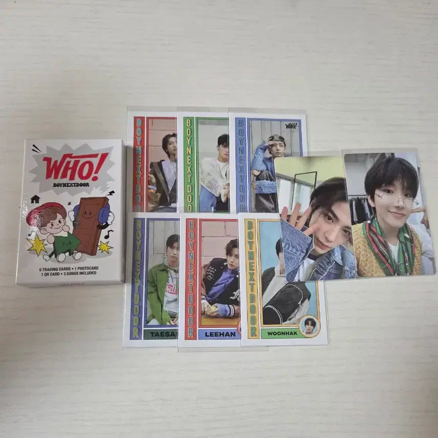 [BUNJANG] BOYNEXTDOOR Who! Mini Album / 보이넥스트도어 who! 미니앨범 네고 환영