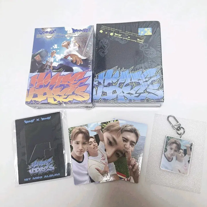 [BUNJANG] Seventeen S.Coups Mingyu CXM Unit Album + Weverse POB Bundle Set (Sealed) / [미개봉] 에스쿱스민규 CXM 유닛 앨범 + 특전 풀세트