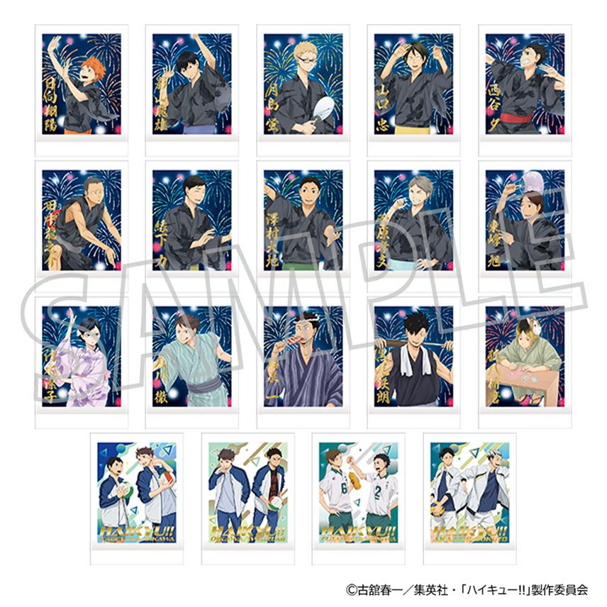 [BUNJANG] Haikyuu!! Pashacolle Premium Vol.4 Full Set / 하이큐 파샤코레 프리미엄 vol.4 풀세트 19장 일괄