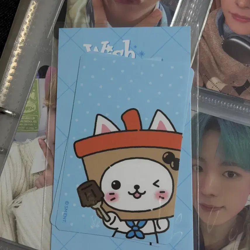 [BUNJANG] NCT WISH Wish Bakery Card Sticker Bubble Cat Sealed / [미개봉] 엔시티위시 위시베이커리 카드스티커 버블냥