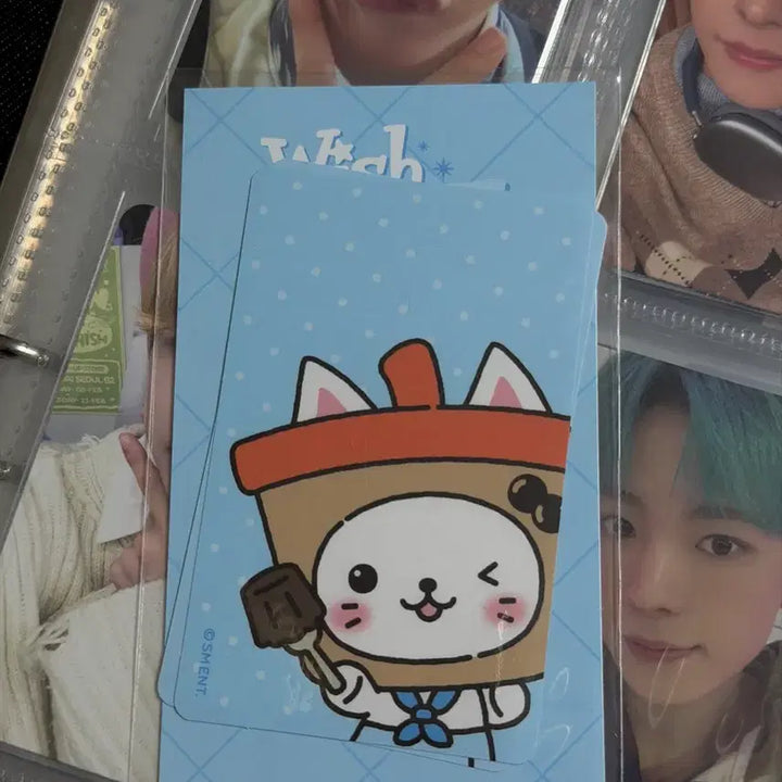 [BUNJANG] NCT WISH Wish Bakery Card Sticker Bubble Cat Sealed / [미개봉] 엔시티위시 위시베이커리 카드스티커 버블냥