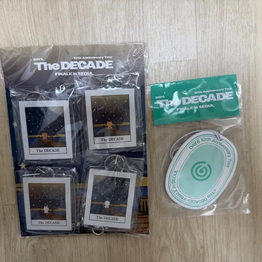 [BUNJANG] Day6 Finale Concert Keyring &amp; Air Freshener (Sealed) / 데이식스 피날레콘 키링과 방향제 미개봉