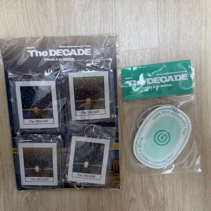 [BUNJANG] Day6 Finale Concert Keyring &amp; Air Freshener (Sealed) / 데이식스 피날레콘 키링과 방향제 미개봉