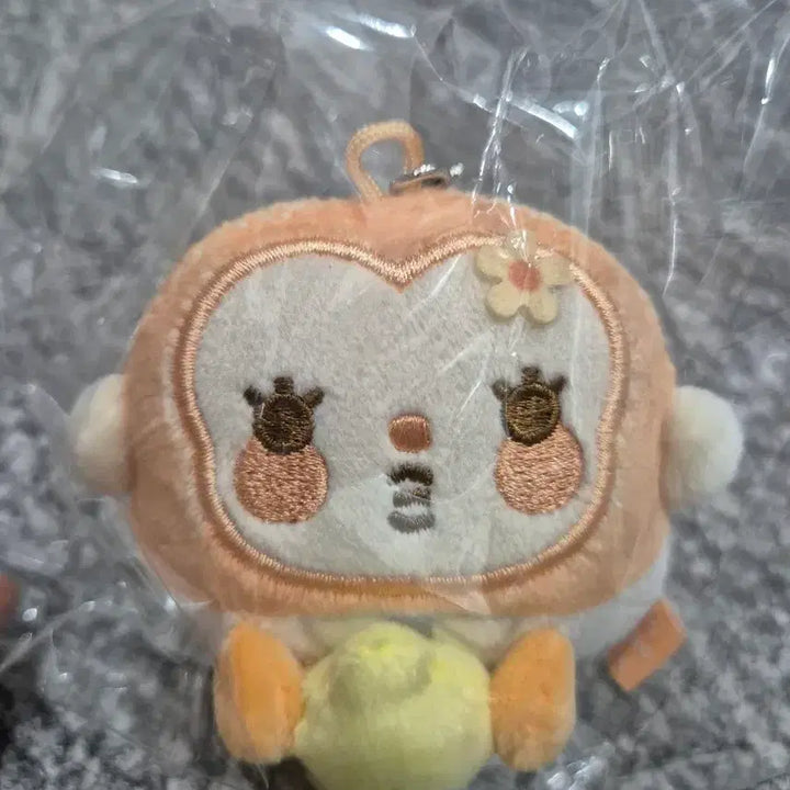 [BUNJANG] Hikkuhah Nosungi Lemon Mini Doll Keychain (Aina) / [미개봉] 히뀨하 노숭이 레몬 인형 하츠투하츠 에이나