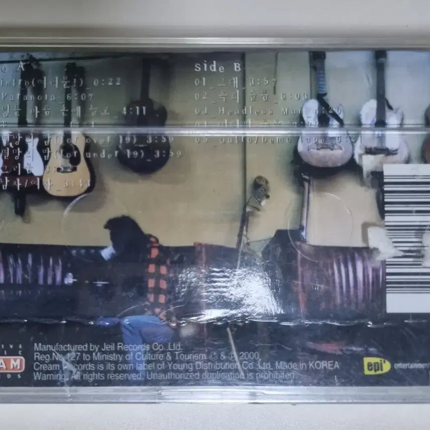 [BUNJANG] Han Dae Soo 8th Album Unsealed Cassette Tape / 한대수 8집 (미개봉 카세트테이프)