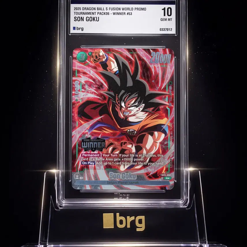 [BUNJANG] BRG Gem Mint 10 Dragon Ball Fusion World &