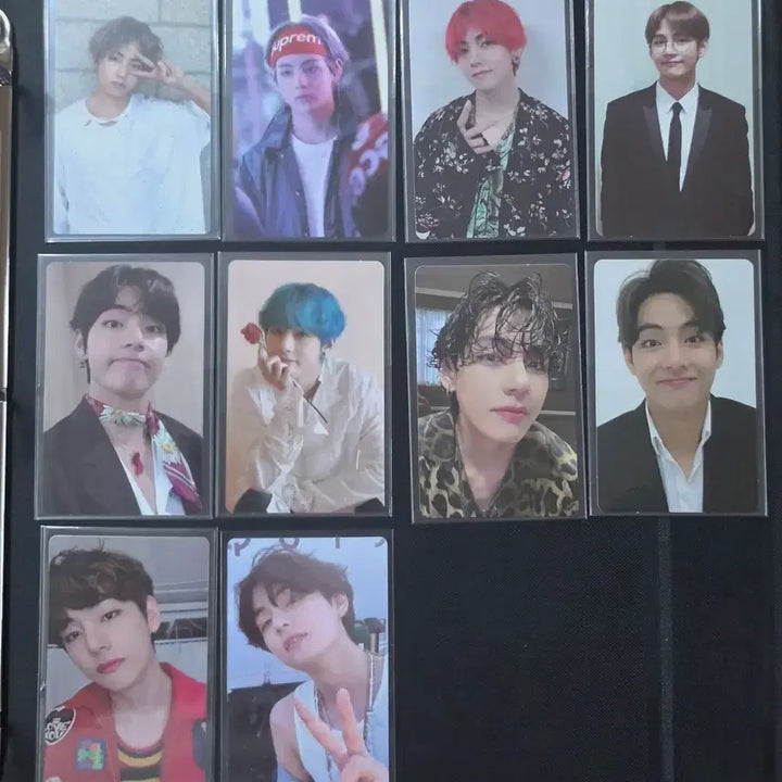 [BUNJANG] BTS Memories Photocard Taehyung Bundle Set / 방탄 메모리즈 포카 태형 일괄