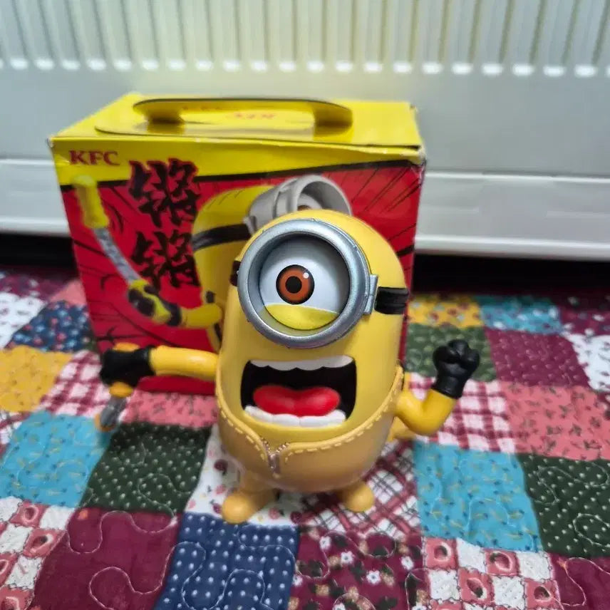 [BUNJANG] KFC Minions 2 Bruce Lee Talking Action Figure / KFC 미니언즈2 토킹 액션 이소룡 피규어
