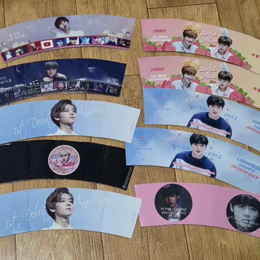 [BUNJANG] Park Ji Hoon 10 Types Bundle Set Cup Holder / 박지훈 컵홀더 10종 일괄
