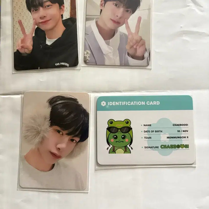 [BUNJANG] MONSTA X Hyungwon Photocard / 몬스타엑스 채형원포카