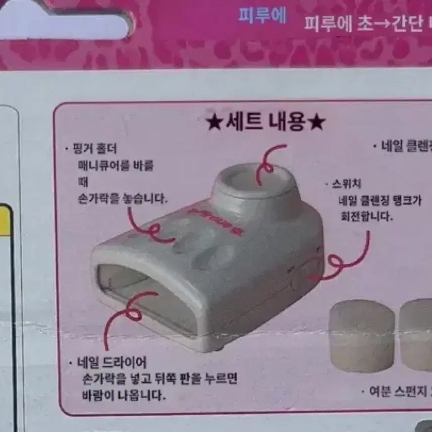 [BUNJANG] GALS! Super Gals Nail Care Toy / GALS! 슈퍼갤즈 네일 케어 고전완구 고전문구 갸루 올드토이