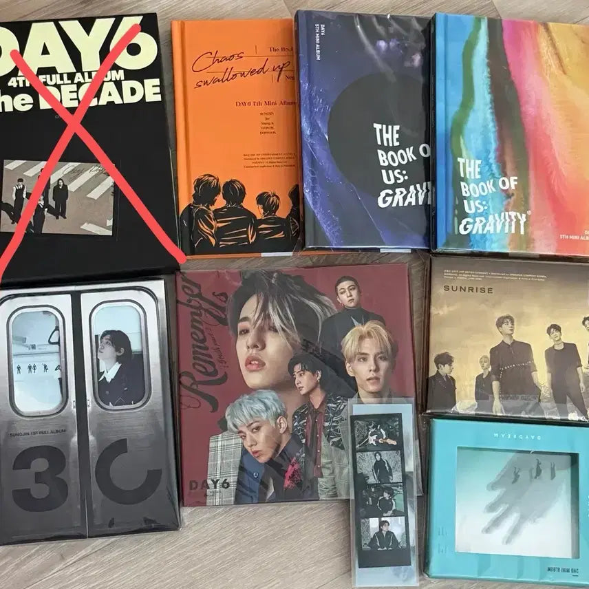 [BUNJANG] Day6 Unsealed Album Bundle Set / 급처) 데이식스 개봉 앨범 일괄 판매