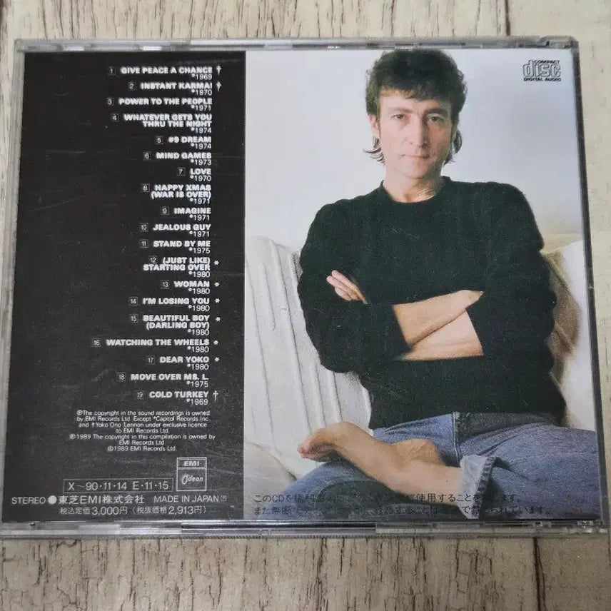 [BUNJANG] John Lennon Collection Japanese Import CD / 존 레논 컬렉션 일본수입 CD