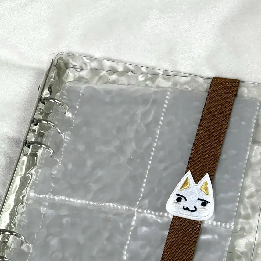 [BUNJANG] Transparent Binder + Band + 20 Pages / 투명 북바인더 + 북밴드 + 속지20장