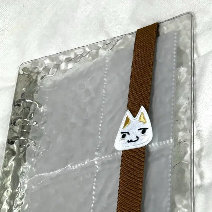 [BUNJANG] Transparent Binder + Band + 20 Pages / 투명 북바인더 + 북밴드 + 속지20장