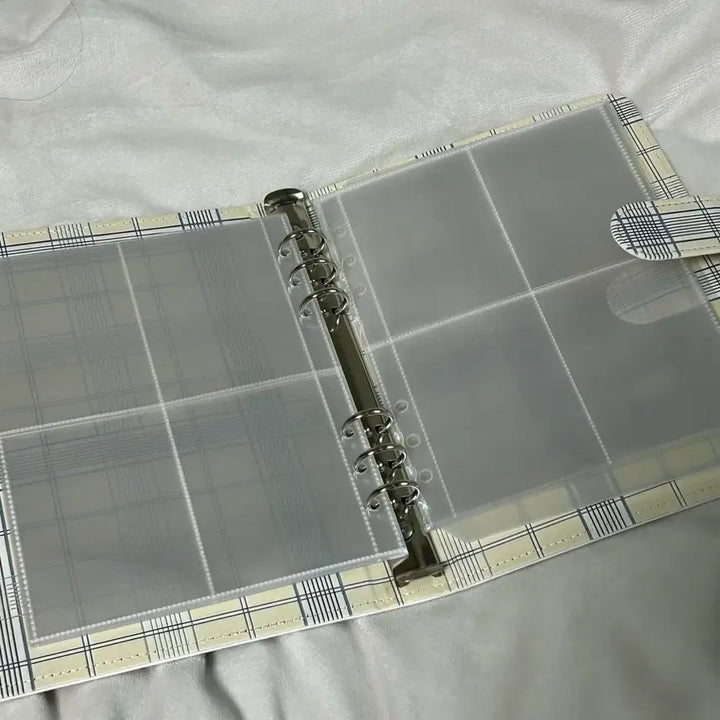 [BUNJANG] Cute Check Photocard Binder / 귀여운체크포카바인더