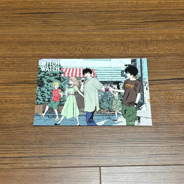 [BUNJANG] Witch Watch Original Illustration Card Postcard Paper Goods Special Prize / 위치워치 원화 일러스트 카드 엽서 지류 굿즈 특전