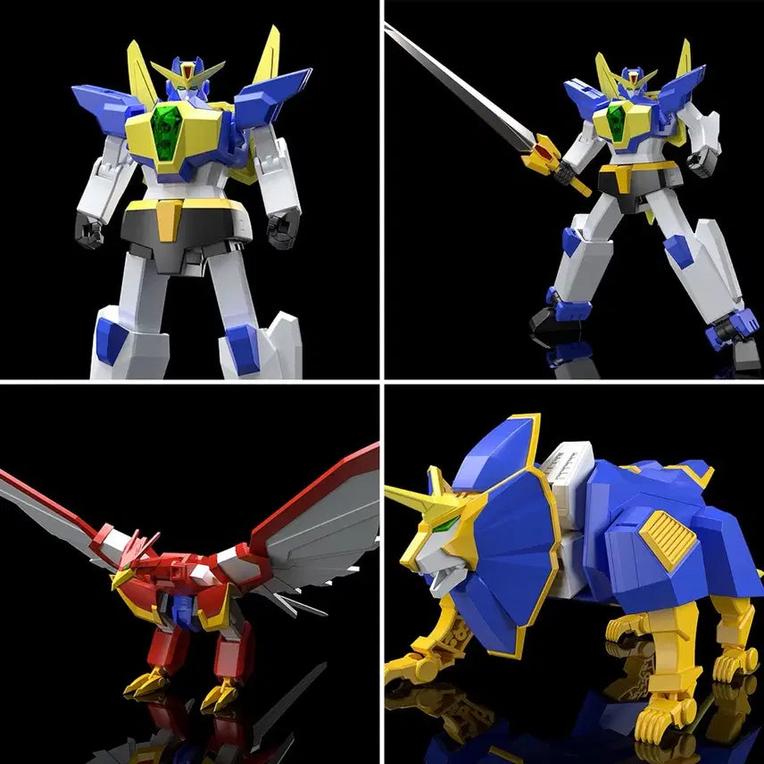 [BUNJANG] MODEROID Zettai Muteki Raijin-Oh &amp; Bakuryu-Oh Set (Sealed) / 모데로이드 절대무적 라이징오 / 바쿠류오 미개봉 새제품 2종 세트