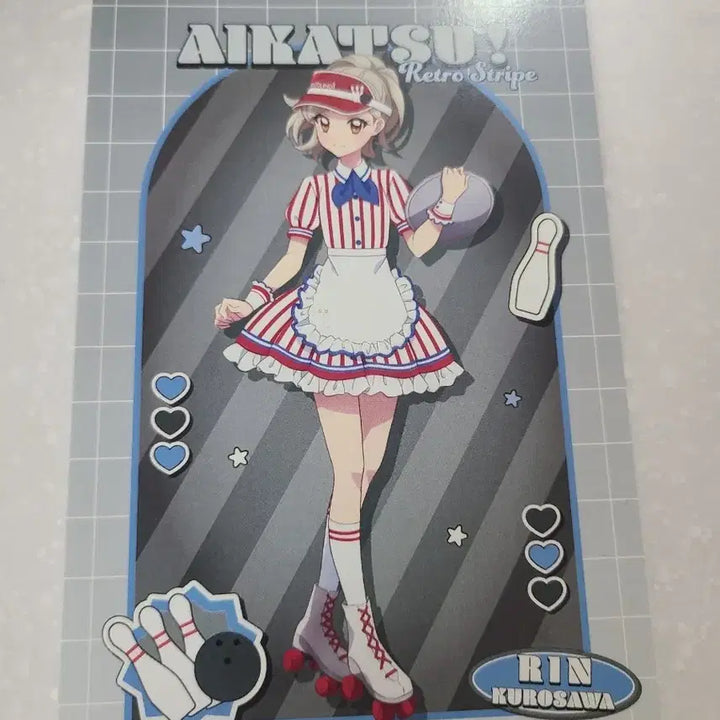 [BUNJANG] Aikatsu! Round 1 Exclusive Postcard Kurosawa Rin / 아이카츠 라운드원 특전 엽서 판매 아이엠스타 쿠로사와 린
