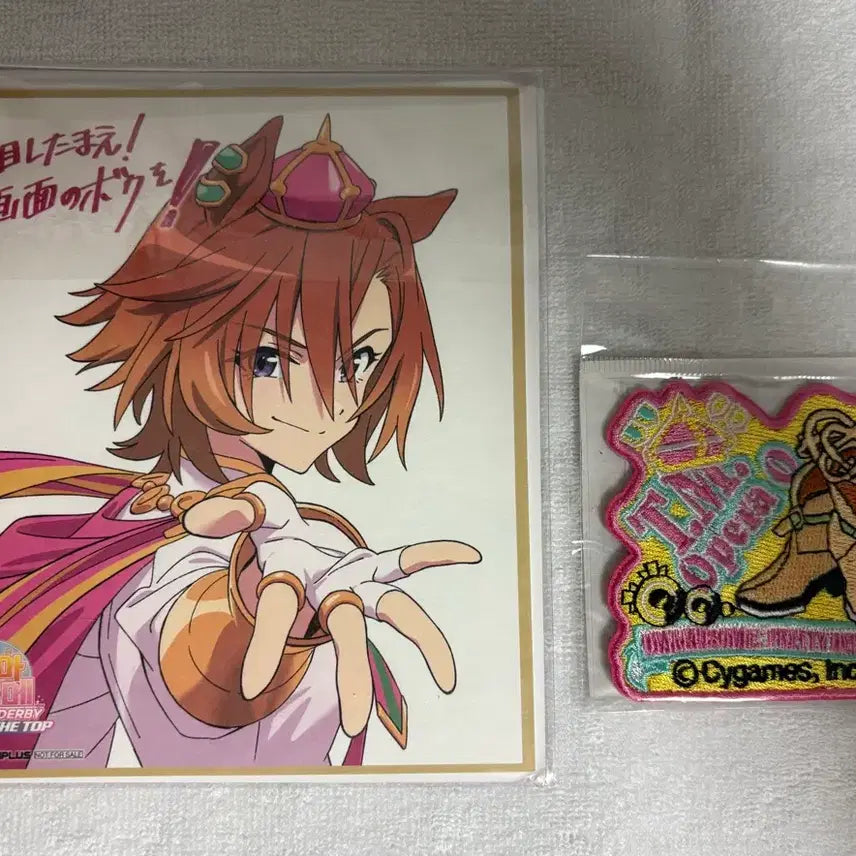 [BUNJANG] Uma Musume TM Opera O Shikishi &amp; Wappen Set / 우마무스메 티엠 오페라 오 색지 와펜 일괄