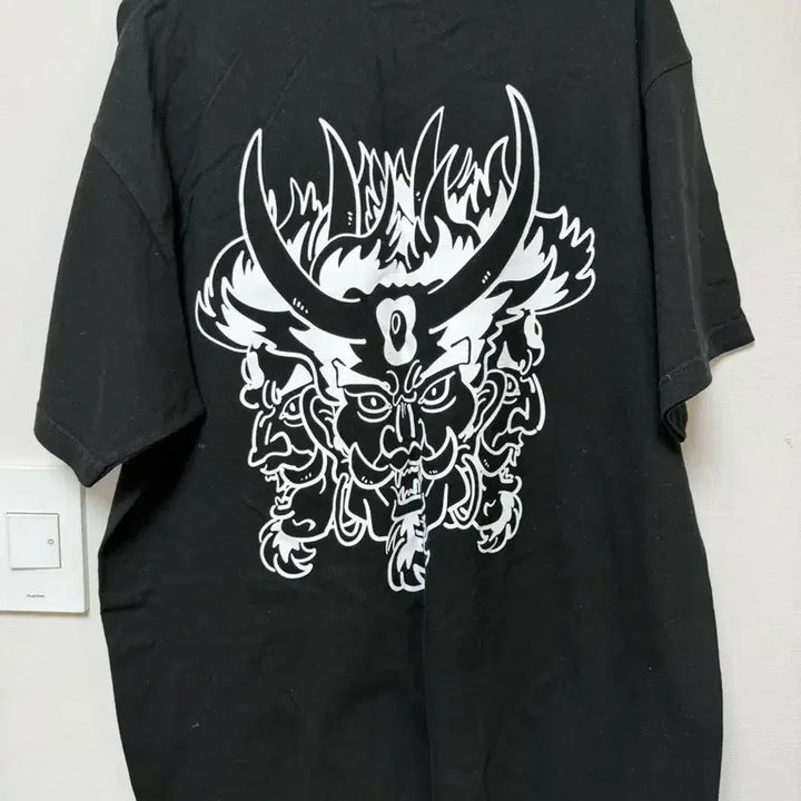 [BUNJANG] Chimchakman Asura Black T-Shirt XL / 침착맨 아수라 티셔츠