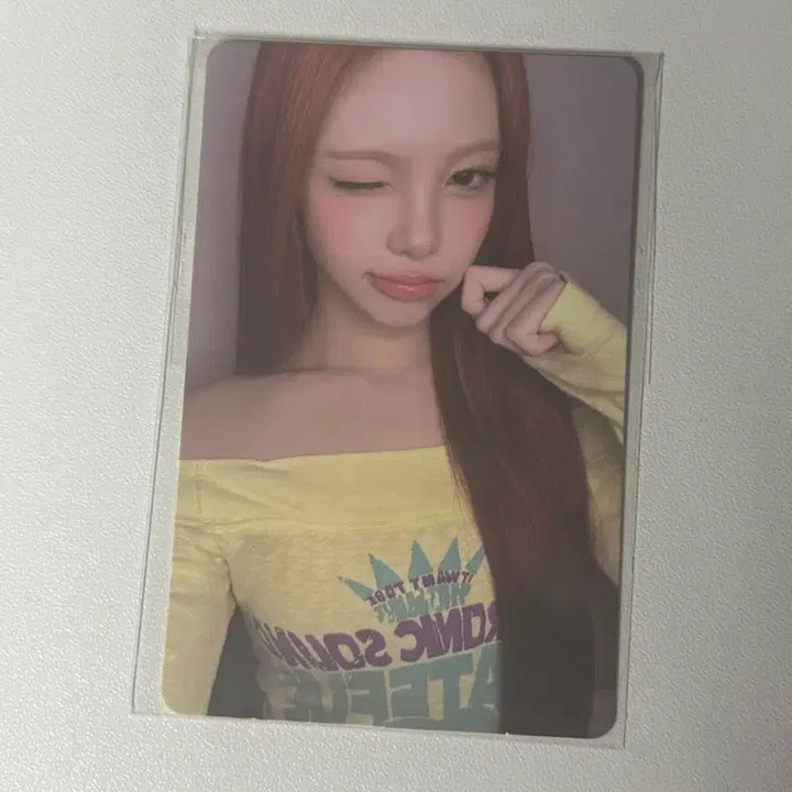 [BUNJANG] Hearth To Hearts Ian Lemon Tang Photocard (S Case) / 하츠투하츠 레몬탱 이안 포카 (스케이스)