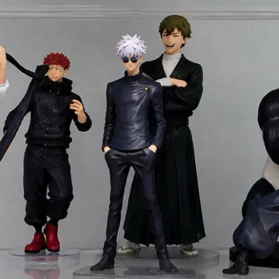 [BUNJANG] Jujutsu Kaisen 6-Figure Bundle Set (Gojo, Geto, Naoya, Yuji, Yuta, Panda) / (무료 배송) 주술회전 피규어 6종 일괄 판매 고죠,게토,나오야,유지,유타,판다 박스 O