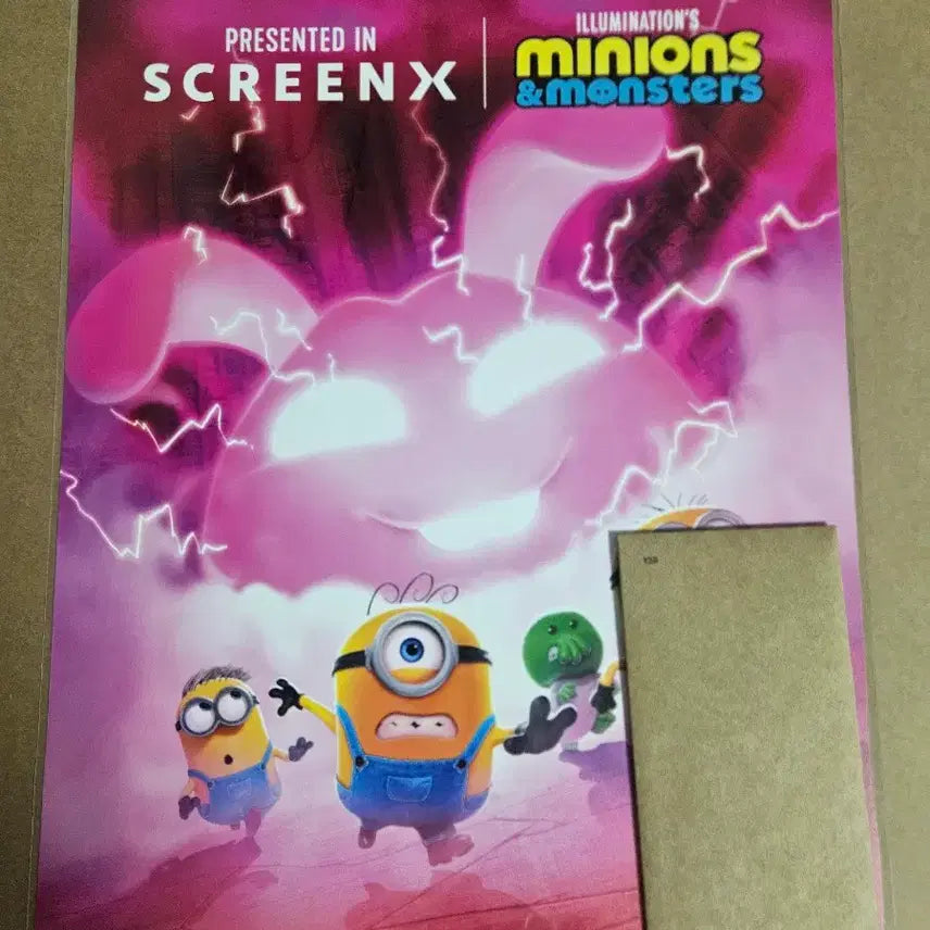 [BUNJANG] Minions ScreenX + TTT CGV Merchandise Set / 2종)미니언즈 스크린X + TTT CGV 굿즈