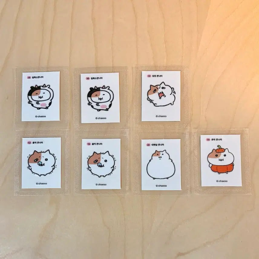 [BUNJANG] Tibbo Seal Stickers - Trade &amp; Sale / 쫀냐미 띠부씰 교환 및 판매
