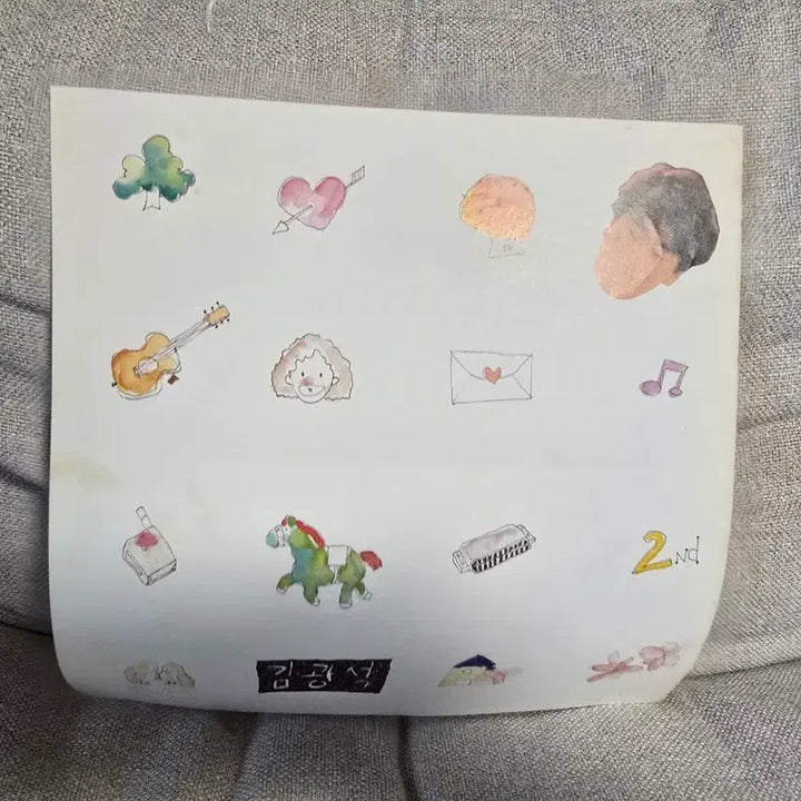 [BUNJANG] Kim Kwang Seok 1st &amp; 2nd Album Vinyl Bundle Set / 단,하루 초반 김광석lp 일괄 1집 2집 (주말한정)