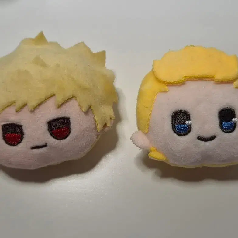 [BUNJANG] My Hero Academia Bakugo &amp; Mirio Face Plush Bundle (Unsealed) / 나히아 페이스누이구루미 바쿠고+밀리오 일괄 (개봉)