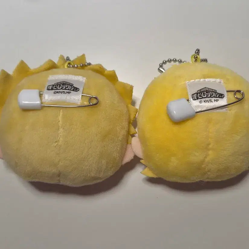 [BUNJANG] My Hero Academia Bakugo &amp; Mirio Face Plush Bundle (Unsealed) / 나히아 페이스누이구루미 바쿠고+밀리오 일괄 (개봉)