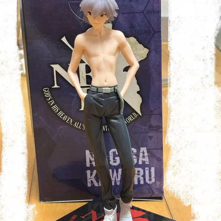 [BUNJANG] Evangelion Kaworu Nagisa Figure / 에반게리온 카오루 피규어