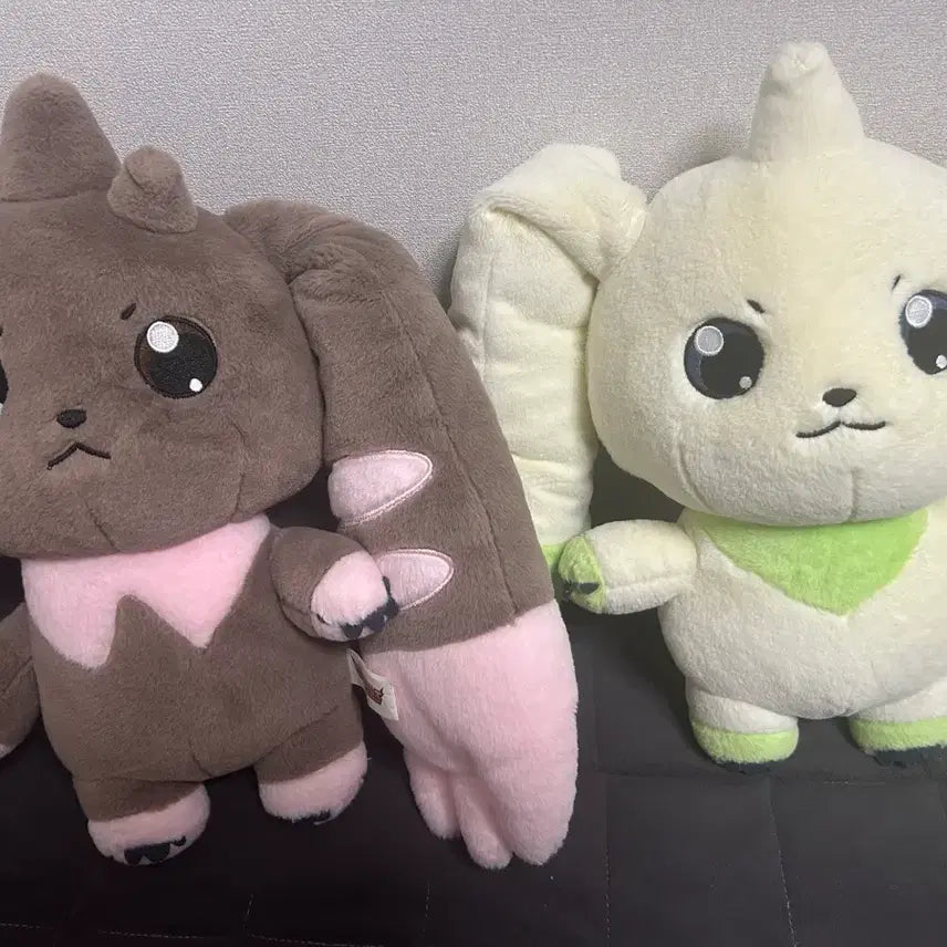 [BUNJANG] Terriermon Lopmon Medium Plush Set / 테리어몬 로프몬 중형 인형 (일괄)