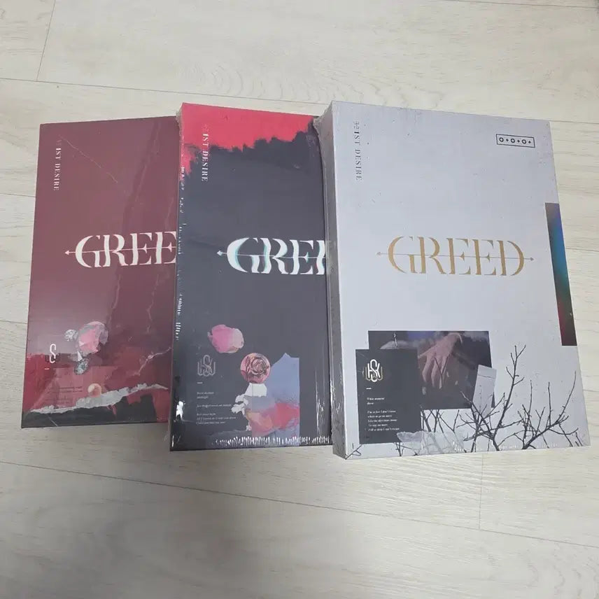 [BUNJANG] Kim Wooseok Album GREED 3 Versions Sealed / 김우석 앨범 GREED 3종 미개봉