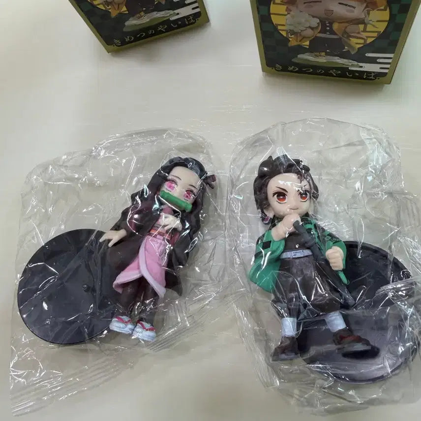 [BUNJANG] Demon Slayer: Kimetsu no Yaiba Tanjiro Kamado &amp; Nezuko Kamado Figure Set / 귀멸의 칼날 피규어 카마도 탄지로 네즈코