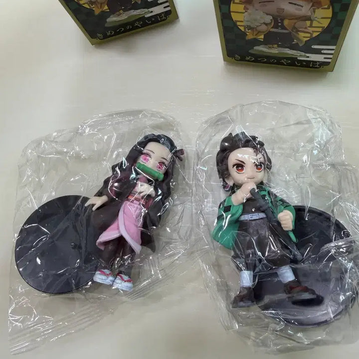[BUNJANG] Demon Slayer: Kimetsu no Yaiba Tanjiro Kamado &amp; Nezuko Kamado Figure Set / 귀멸의 칼날 피규어 카마도 탄지로 네즈코