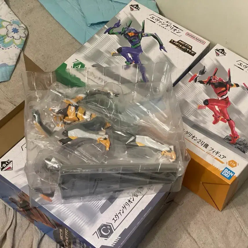 [BUNJANG] Ichiban Kuji Evangelion Power Sprint Set / 제일복권 이치방쿠지 에반게리온 전력질주 3종