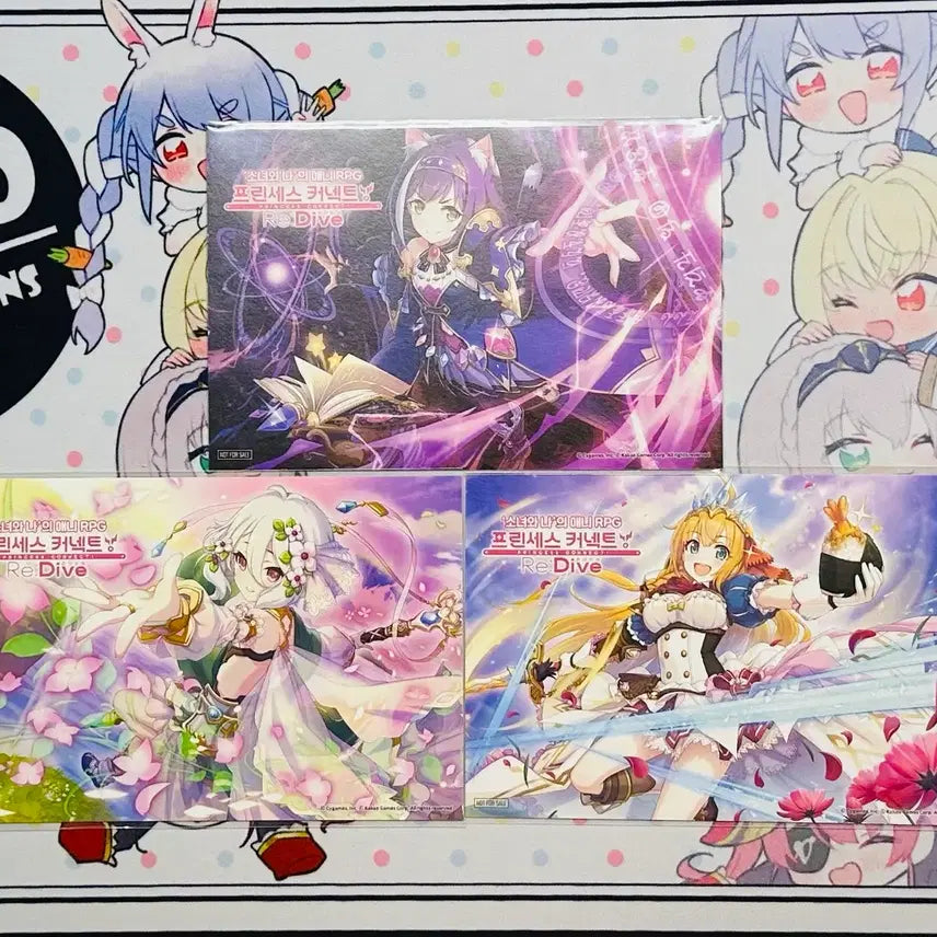 [BUNJANG] Princess Connect! Re:Dive Pecorine/Kyaru/Kokkoro Photocard Bundle Set / 프린세스 커넥트 Re:Dive 프리코네 페코린느/캬루/콧코로 포토카드 일괄