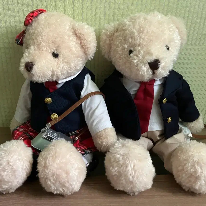[BUNJANG] Drama Goong Shin Chae-kyung &amp; Lee Shin Bundle Set Teddy Bear / 유일매물) 드라마 궁 신채경 이신 일괄 테디베어 곰돌이