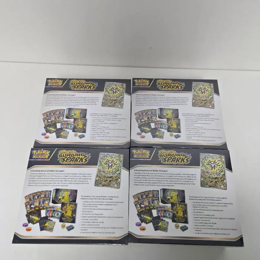 [BUNJANG] Pokemon TCG North America Scarlet &amp; Violet Obsidian Flames &amp; Paradox Rift Pokemon Center Elite Trainer Box - Sealed / 포켓몬카드 북미판 초전브레이커 서징스파크 포켓몬센터 ETB 미개봉
