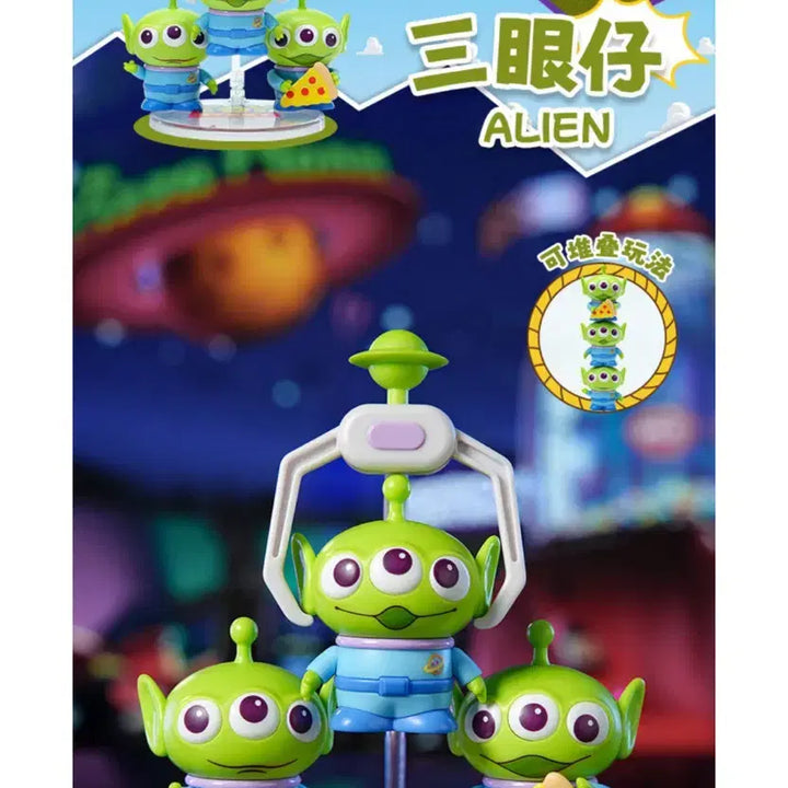 [BUNJANG] Disney Toy Story Alien Action Figure Kit Sealed / 토이스토리 액션 조립 피규어 알린 미개봉